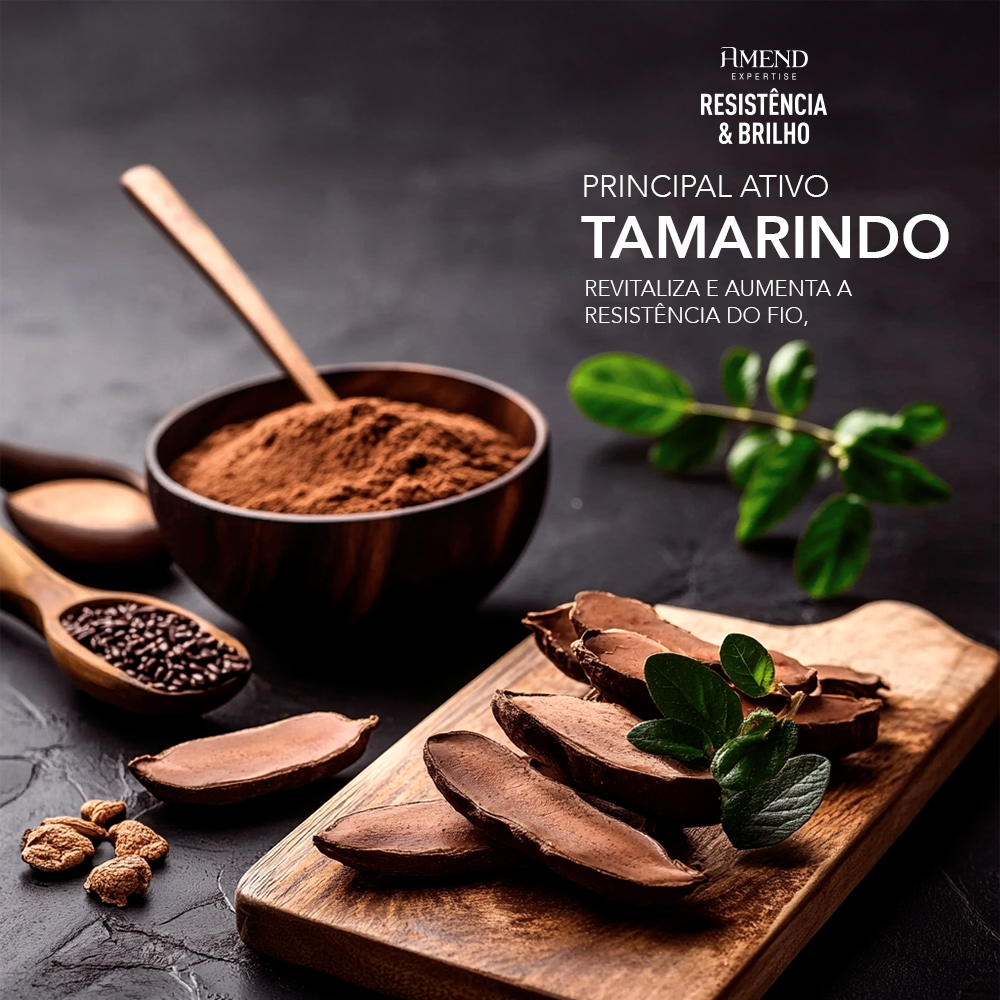 Kit Fortalecedor e Doador de Brilho Amend Expertise Resistência & Brilho | 2 produtos
